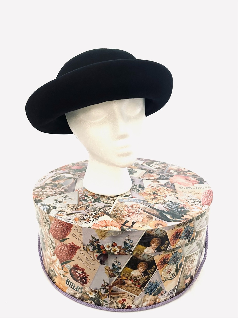 J. Crew Wool Bowler & Hat Box - Picture 6 of 15